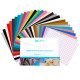 Permanent Vinyl Material Bundle A4 30τεμ διάφορα χρώματα  