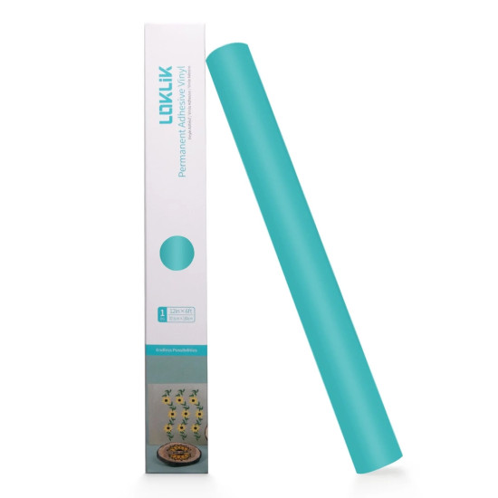 Permanent Adhesive Vinyl Matte Tiffany Blue 30.5x180cm
