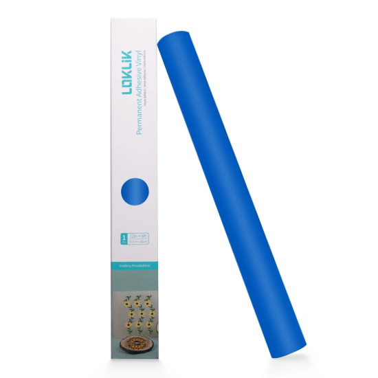 Permanent Adhesive Vinyl Matte King Blue 30.5x180cm