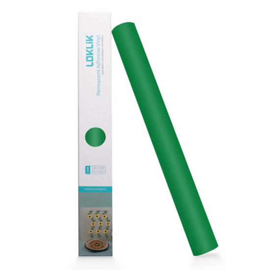 Permanent Adhesive Vinyl Matte Green 30.5x180cm