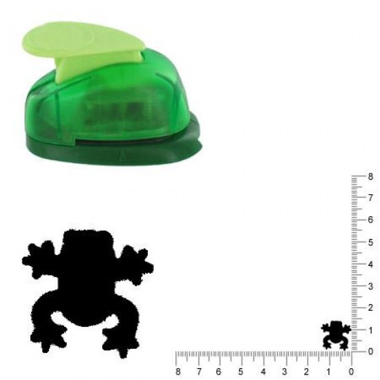 Περφορατέρ (φιγουροκόπτης) βάτραχος 1,6cm