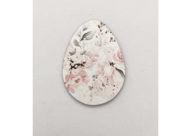 Αυγό ξυλινο με έγχρωμη εκτύπωση #5 Αυγό ξυλινο με έγχρωμη εκτύπωση #5