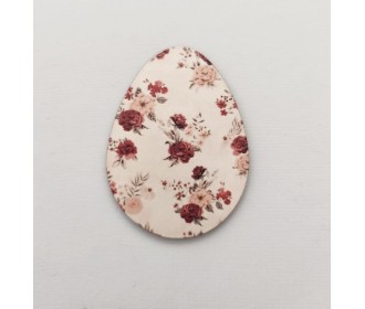 Αυγό ξυλινο με έγχρωμη εκτύπωση #7 Αυγό ξυλινο με έγχρωμη εκτύπωση #7