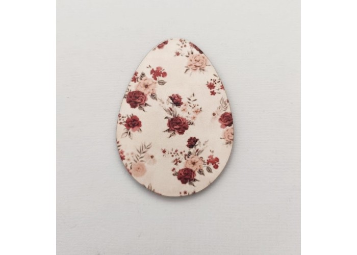 Αυγό ξυλινο με έγχρωμη εκτύπωση #7 Αυγό ξυλινο με έγχρωμη εκτύπωση #7