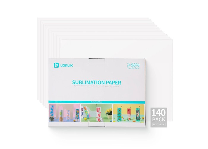 LOKLiK • Sublimation Paper A3 120gr 140τεμ LOKLiK • Sublimation Paper A3 120gr 140τεμ