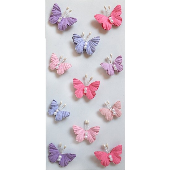 Διακοσμητικές πεταλούδες  Fairy Sparkle 11τεμ