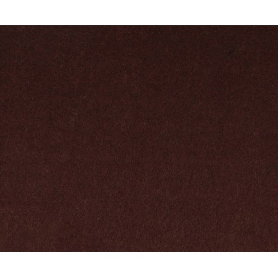 Τσόχα καφέ σκούρο (marron)  30cm x 30cm 2mm