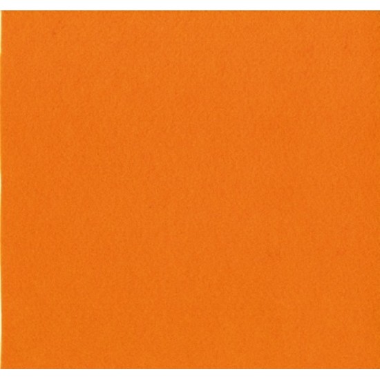 Τσόχα πορτοκαλί έντονο 30cm x 30cm 2mm