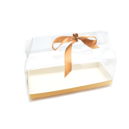 ΚΟΥΤΙ ΔΙΑΦΑΝΟ ΓΙΑ ΔΩΡΟ 23cm x 11cm x 10cm
