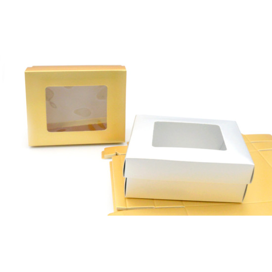 ΚΟΥΤΙ ΜΕ ΚΑΠΑΚΙ ΠΑΡΑΘΥΡΟ ΖΕΛΑΤΙΝΑ 30cm x 23cm x 9cm