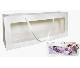 ΤΣΑΝΤΑ ΧΑΡΤΙΝΗ ΜΕ ΠΑΡΑΘΥΡΟ 85cm x 35cm x 20cm 0402011 ΤΣΑΝΤΑ ΧΑΡΤΙΝΗ ΜΕ ΠΑΡΑΘΥΡΟ 85cm x 35cm x 20cm 0402011