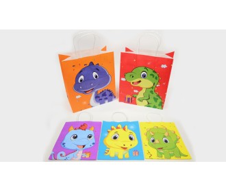 ΤΣΑΝΤΑ ΣΤΡΙΦΤΟ ΧΕΡΑΚΙ ΜΕΓΑΛΗ ΜΕ ΔΕΙΝΟΣΑΥΡΟΥΣ 21cm x 27cm 0402117