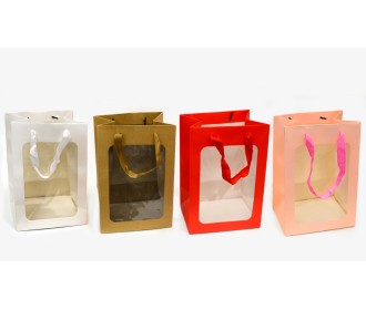 ΤΣΑΝΤΑ ΜΕ ΠΑΡΑΘΥΡΟ ΜΙΚΡΗ 18x25cm x 13cm 0402128