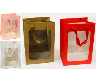 ΤΣΑΝΤΑ ΜΕ ΠΑΡΑΘΥΡΟ ΜΕΓΑΛΗ 25x35cm x 18cm 0402130