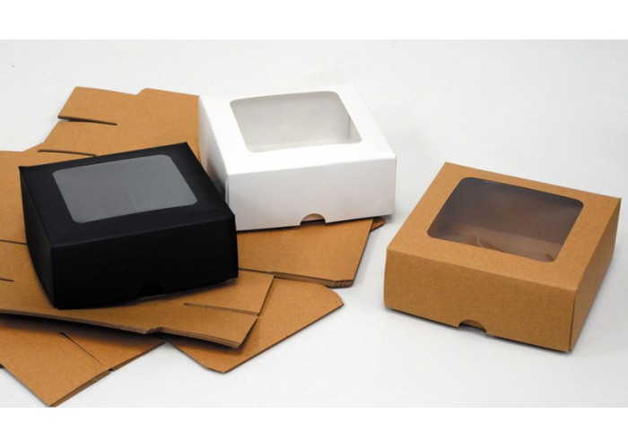 ΚΟΥΤΙ ΧΑΡΤΙΝΟ ΜΕ ΠΑΡΑΘΥΡΟ ΖΕΛΑΤΙΝΑ 13cm x 5cm 0402147