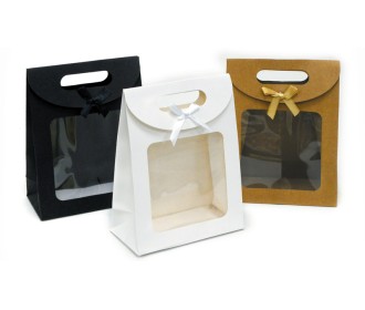 ΤΣΑΝΤΑ ΧΑΡΤΙΝΗ ΜΕ ΠΑΡΑΘΥΡΟ ΚΑΙ ΦΙΟΓΚΟ 14cm x 20cm x 7cm 0402149 ΤΣΑΝΤΑ ΧΑΡΤΙΝΗ ΜΕ ΠΑΡΑΘΥΡΟ ΚΑΙ ΦΙΟΓΚΟ 14cm x 20cm x 7cm 0402149