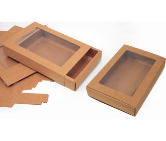 ΧΑΡΤΙΝΟ ΚΟΥΤΙ ΣΥΡΤΑΡΩΤΟ ΜΕ ΠΑΡΑΘΥΡΟ 18cm x 16cm x 4cm 0402158 ΧΑΡΤΙΝΟ ΚΟΥΤΙ ΣΥΡΤΑΡΩΤΟ ΜΕ ΠΑΡΑΘΥΡΟ 18cm x 16cm x 4cm 0402158