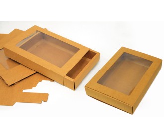 ΧΑΡΤΙΝΟ ΚΟΥΤΙ ΣΥΡΤΑΡΩΤΟ ΜΕ ΠΑΡΑΘΥΡΟ 25cm x 16cm x 6cm 0402159 ΧΑΡΤΙΝΟ ΚΟΥΤΙ ΣΥΡΤΑΡΩΤΟ ΜΕ ΠΑΡΑΘΥΡΟ 25cm x 16cm x 6cm 0402159