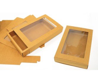 ΧΑΡΤΙΝΟ ΚΟΥΤΙ ΣΥΡΤΑΡΩΤΟ ΜΕ ΠΑΡΑΘΥΡΟ 30cm x 20cm x 5cm 0402160 ΧΑΡΤΙΝΟ ΚΟΥΤΙ ΣΥΡΤΑΡΩΤΟ ΜΕ ΠΑΡΑΘΥΡΟ 30cm x 20cm x 5cm 0402160