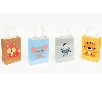 ΤΣΑΝΤΑ ΣΤΡΙΦΤΟ ΧΕΡΑΚΙ ΖΩΑΚΙΑ 15cm x 21cm x 8cm 0402190