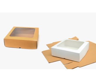 ΚΟΥΤΙ ΤΕΤΡΑΓΩΝΟ ΧΑΡΤΙΝΟ ΜΕ ΚΑΠΑΚΙ ΚΑΙ ΠΑΡΑΘΥΡΟ ΖΕΛΑΤΙΝΑ 15cm x 15cm x 6.5cm 0402214 ΚΟΥΤΙ ΤΕΤΡΑΓΩΝΟ ΧΑΡΤΙΝΟ ΜΕ ΚΑΠΑΚΙ ΚΑΙ ΠΑΡΑΘΥΡΟ ΖΕΛΑΤΙΝΑ 15cm x 15cm x 6.5cm 0402214