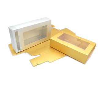 ΧΑΡΤΙΝΟ ΚΟΥΤΙ ΣΥΡΤΑΡΩΤΟ ΜΕ ΠΑΡΑΘΥΡΟ ΧΡΥΣΟ/ΑΣΗΜΙ 21cm x 13cm x 5cm 0402225 ΧΑΡΤΙΝΟ ΚΟΥΤΙ ΣΥΡΤΑΡΩΤΟ ΜΕ ΠΑΡΑΘΥΡΟ ΧΡΥΣΟ/ΑΣΗΜΙ 21cm x 13cm x 5cm 0402225