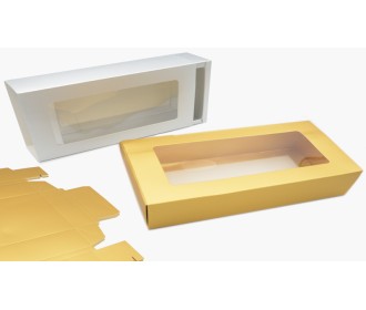 ΧΑΡΤΙΝΟ ΚΟΥΤΙ ΣΥΡΤΑΡΩΤΟ ΜΕ ΠΑΡΑΘΥΡΟ ΧΡΥΣΟ/ΑΣΗΜΙ 32cm x 11cm x 7cm 0402227 ΧΑΡΤΙΝΟ ΚΟΥΤΙ ΣΥΡΤΑΡΩΤΟ ΜΕ ΠΑΡΑΘΥΡΟ ΧΡΥΣΟ/ΑΣΗΜΙ 32cm x 11cm x 7cm 0402227