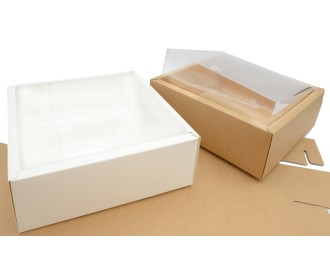 ΧΑΡΤΙΝΟ ΚΟΥΤΙ ME KAΠΑΚΙ ΖΕΛΑΤΙΝΑ 30cm x 30cm x 7.4cm 0402233 ΧΑΡΤΙΝΟ ΚΟΥΤΙ ME KAΠΑΚΙ ΖΕΛΑΤΙΝΑ 30cm x 30cm x 7.4cm 0402233