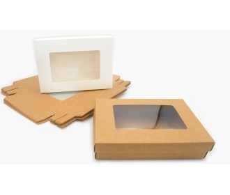 ΧΑΡΤΙΝΟ ΚΟΥΤΙ ME KAΠΑΚΙ ΚΑΙ ΠΑΡΑΘΥΡΟ ΖΕΛΑΤΙΝΑ 40cm x 30cm x 6.5cm 0402254 ΧΑΡΤΙΝΟ ΚΟΥΤΙ ME KAΠΑΚΙ ΚΑΙ ΠΑΡΑΘΥΡΟ ΖΕΛΑΤΙΝΑ 40cm x 30cm x 6.5cm 0402254