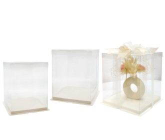 ΚΟΥΤΙ TΕΤΡΑΓΩΝΟ ΑΣΠΡΟ ΜΕ ΖΕΛΑΤΙΝΑ 26cm x 26cm x 30cm 0402325 ΚΟΥΤΙ TΕΤΡΑΓΩΝΟ ΑΣΠΡΟ ΜΕ ΖΕΛΑΤΙΝΑ 26cm x 26cm x 30cm 0402325