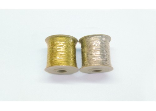 ΚΟΡΔΟΝΙ ΛΕΠΤΟ ΧΡΥΣΟ ΑΣΗΜΙ 100Υ 0501031 ΚΟΡΔΟΝΙ ΛΕΠΤΟ ΧΡΥΣΟ ΑΣΗΜΙ 100Υ 0501031