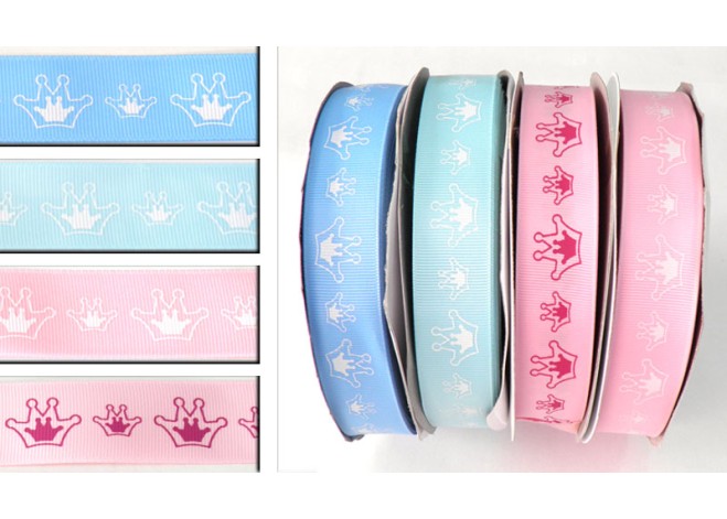 ΚΟΡΔΕΛΑ ΓΚΡΟ ΤΥΠΩΜΕΝΗ ΚΟΡΩΝΑ 2.5cm 50Y 0501076 ΚΟΡΔΕΛΑ ΓΚΡΟ ΤΥΠΩΜΕΝΗ ΚΟΡΩΝΑ 2.5cm 50Y 0501076