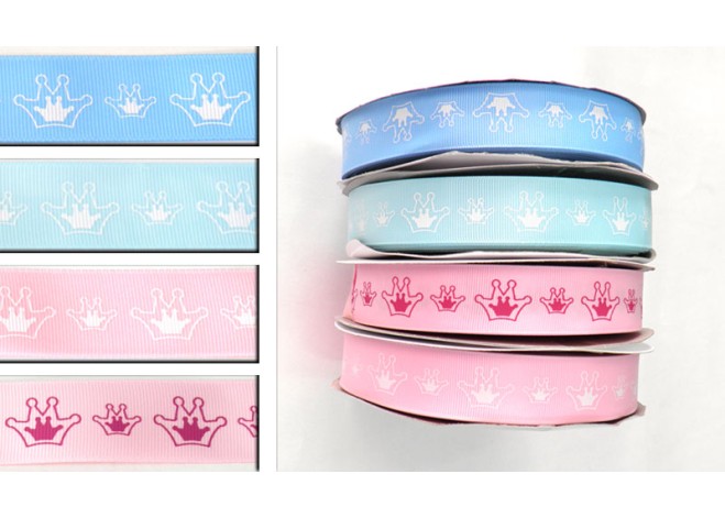 ΚΟΡΔΕΛΑ ΓΚΡΟ ΤΥΠΩΜΕΝΗ ΚΟΡΩΝΑ 2.5cm 25Y 05010773 ΚΟΡΔΕΛΑ ΓΚΡΟ ΤΥΠΩΜΕΝΗ ΚΟΡΩΝΑ 2.5cm 25Y 05010773