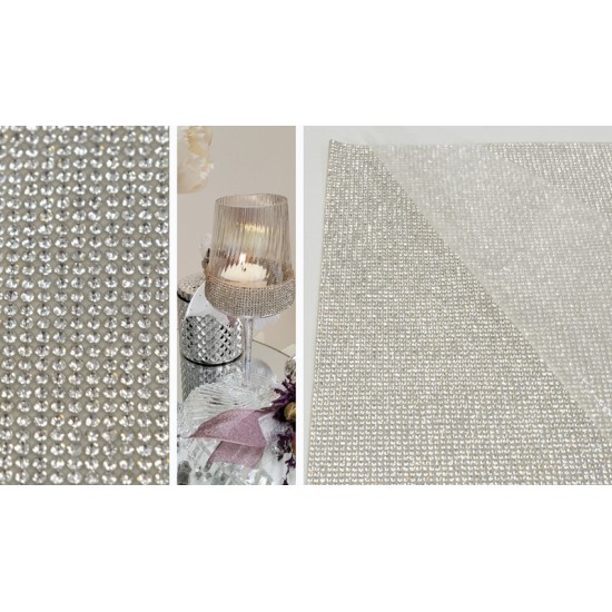 ΣΤΡΑΣ 2.5mm ΣΕ ΑΥΤΟΚΟΛΛΗΤΟ ΦΥΛΛΟ 24cm x 40cm 0501114 ΣΤΡΑΣ 2.5mm ΣΕ ΑΥΤΟΚΟΛΛΗΤΟ ΦΥΛΛΟ 24cm x 40cm 0501114