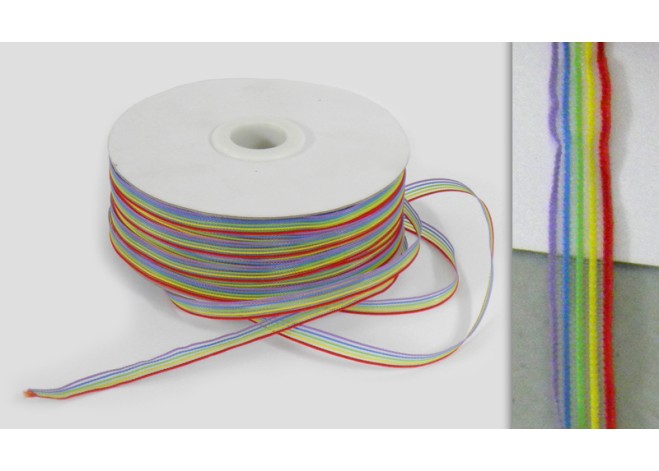 ΚΟΡΔΕΛΑ ΠΟΛΥΧΡΩΜΕΣ ΡΙΓΕΣ 0.5cm 50Υ 0501123 ΚΟΡΔΕΛΑ ΠΟΛΥΧΡΩΜΕΣ ΡΙΓΕΣ 0.5cm 50Υ 0501123