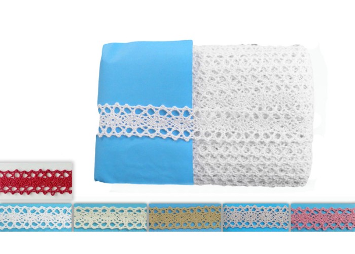 ΔΑΝΤΕΛΑ ΒΑΜΒΑΚΕΡΗ Νο6307-1 2cm 20Y 0501139 ΔΑΝΤΕΛΑ ΒΑΜΒΑΚΕΡΗ Νο6307-1 2cm 20Y 0501139