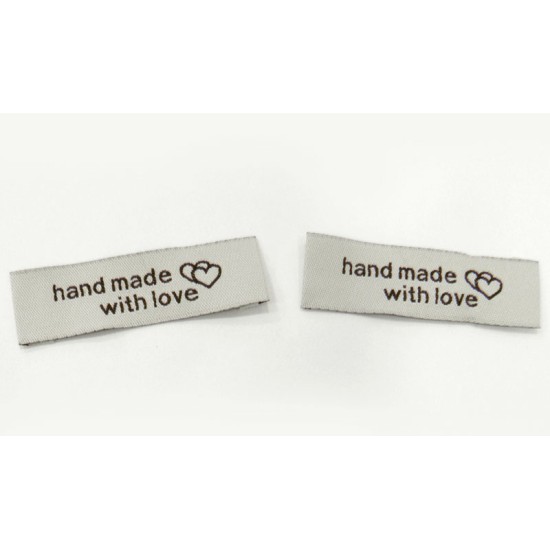 HAND MADE WITH LOVE 52mm x 15mm 0501241