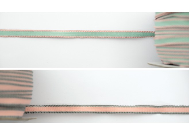 ΚΟΡΔΕΛΑ ΔΙΧΡΩΜΗ ΜΕ ΡΑΦΗ ΔΙΠΛΗΣ ΟΨΗΣ 1.1cm 50Υ T05-011 0501293