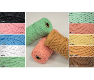 ΚΟΡΔΟΝΙ ΒΑΜΒΑΚΕΡΟ ΣΤΡΙΦΤΟ ΜΑΚΡΑΜΕ 3mm x 100m 0501328 ΚΟΡΔΟΝΙ ΒΑΜΒΑΚΕΡΟ ΣΤΡΙΦΤΟ ΜΑΚΡΑΜΕ 3mm x 100m 0501328