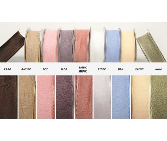 ΚΟΡΔΕΛΑ ΣΑΓΡΕ ΜΕ ΟΥΓΙΑ 2.5cm x 25Y 0501360 ΚΟΡΔΕΛΑ ΣΑΓΡΕ ΜΕ ΟΥΓΙΑ 2.5cm x 25Y 0501360