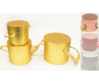 ΚΟΥΤΙ ΣΤΡΟΓΓΥΛΟ ΜΕ ΚΟΡΔΕΛΑ ΧΕΡΟΥΛΙ ΣΕΤ/3 0502336