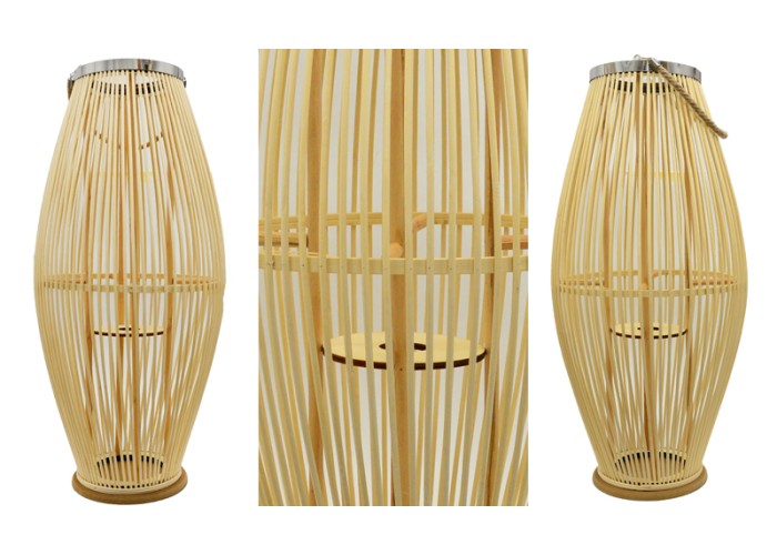 ΜΠΑΜΠΟΥ ΦΑΝΑΡΙ ΜΕ ΣΧΟΙΝΙ ΧΕΡΟΥΛΙ ΨΗΛΟ 34cm x 75cm 0502346