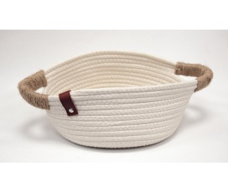ΚΑΛΑΘΑ BOHO ΒΑΜΒΑΚΕΡΟ ΜΕ ΧΕΡΟΥΛΙΑ 25cm x 10cm 0502364 ΚΑΛΑΘΑ BOHO ΒΑΜΒΑΚΕΡΟ ΜΕ ΧΕΡΟΥΛΙΑ 25cm x 10cm 0502364