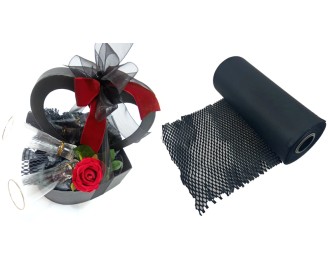 ΡΟΛΟ ΧΑΡΤI ΠΕΡΙΤYΛΙΓΜΑΤΟΣ ΜΑΥΡΟ ΚΗΡHΘΡΑ ΓΙΑ ΑΝΤΙΚΡΑΔΑΣΜΙΚH ΠΡΟΣΤΑΣIΑ 30cm x 30m 0502720