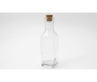 ΜΠΟΥΚΑΛΑΚΙ ΤΕΤΡΑΓΩΝΟ ΦΕΛΛΟΣ 220ml 15.7cm x 4.9cm 05030631