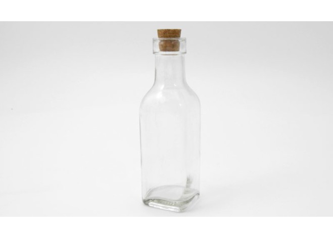 ΜΠΟΥΚΑΛΑΚΙ ΤΕΤΡΑΓΩΝΟ ΦΕΛΛΟΣ 220ml 15.7cm x 4.9cm 05030631
