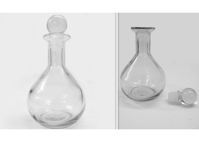 ΚΑΡΑΦΑ ΓΙΑ ΛΑΔΙ ΜΕ ΓΥΑΛΙΝΟ ΚΑΠΑΚΙ 8x12cm 0503102 ΚΑΡΑΦΑ ΓΙΑ ΛΑΔΙ ΜΕ ΓΥΑΛΙΝΟ ΚΑΠΑΚΙ 8x12cm 0503102