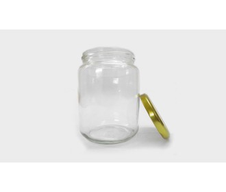 ΒΑΖΟ 480ml ΜΕ ΧΡΥΣΟ ΚΑΠΑΚΙ 8cm x 11.5cm 0503104