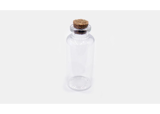 ΜΠΟΥΚΑΛΑΚΙ ΜΙΝΙ 15ml ΜΕ ΦΕΛΛΟ 64mm x 29mm 0503116