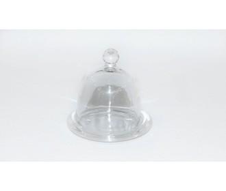 ΓΥΑΛΙΝΗ ΤΟΥΡΤΙΕΡΙΤΣΑ ΜΕ ΚΑΠΑΚΙ 12cm 0503131 ΓΥΑΛΙΝΗ ΤΟΥΡΤΙΕΡΙΤΣΑ ΜΕ ΚΑΠΑΚΙ 12cm 0503131